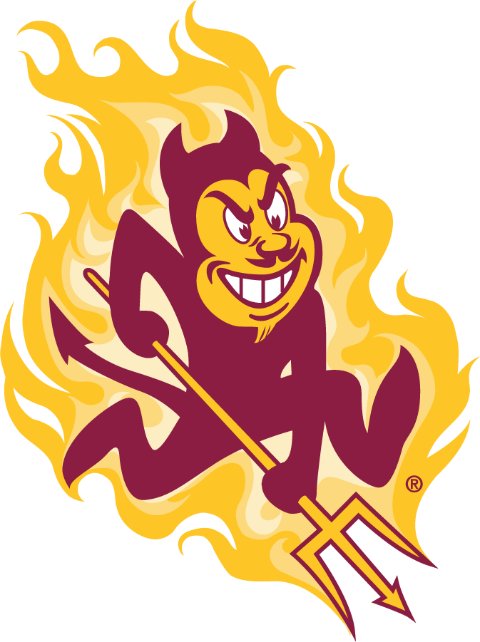 Arizona State Sun Devils 1996-2011 Secondary Logo diy iron on heat transfer